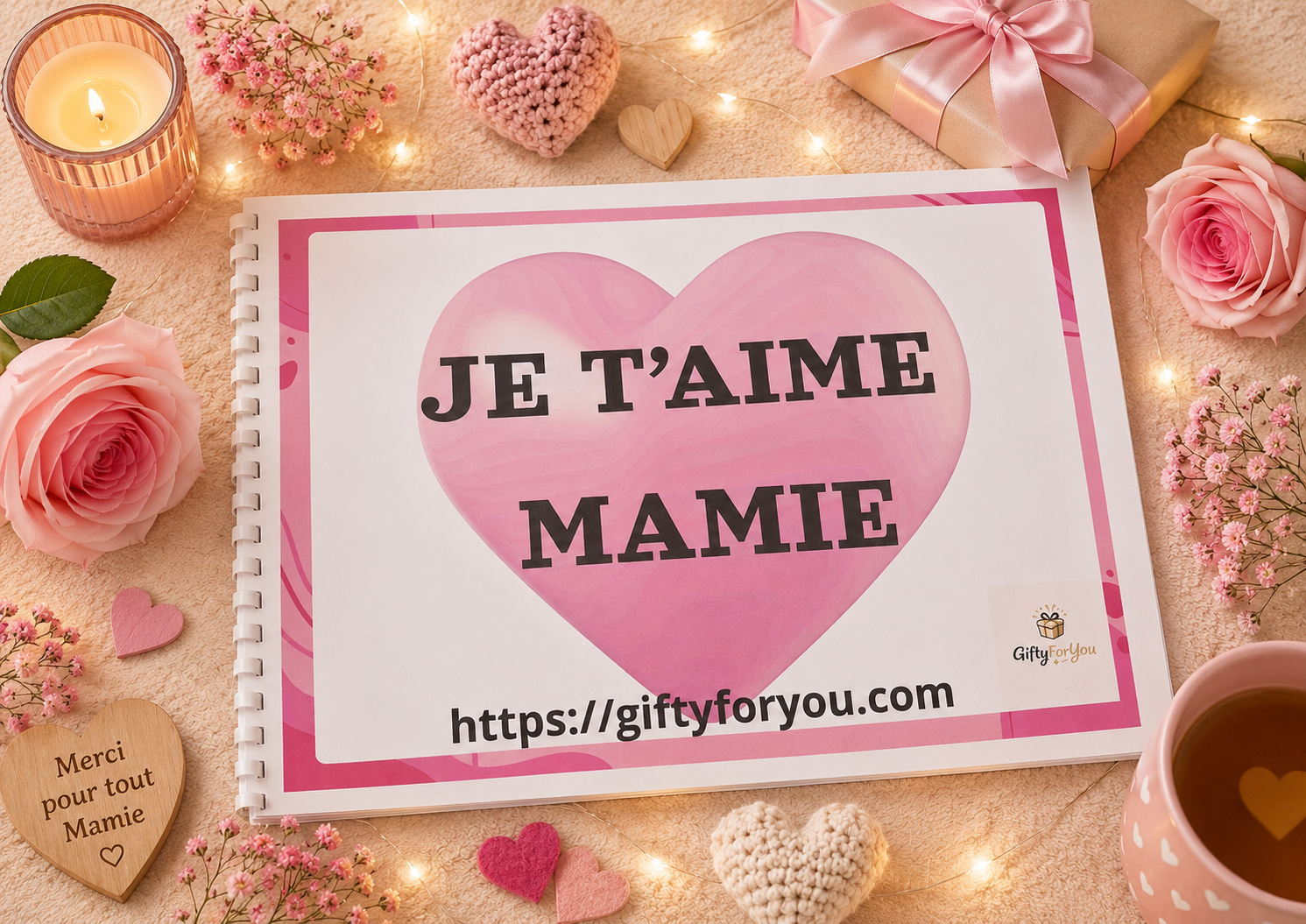 Album cadeaux anivairsaire test